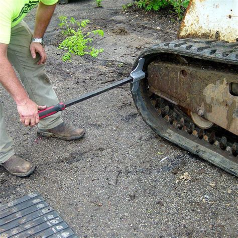 skid steer track installation tools